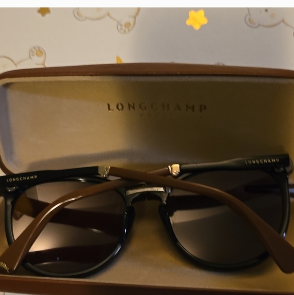 Longchamp Dark Frame Sunglasses - Picture 2 of 4